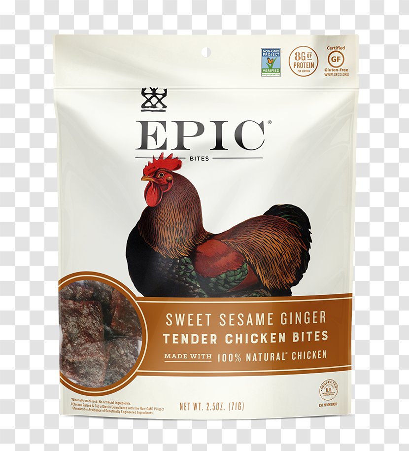 Sesame Chicken Jerky Nugget Barbecue - Food Transparent PNG