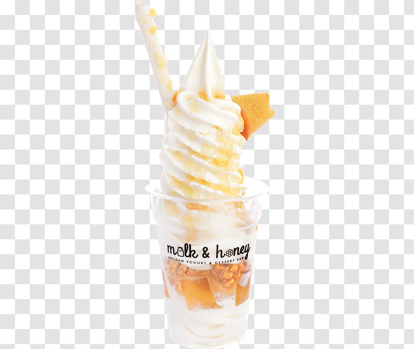 Sundae Gelato Korean Cuisine Ice Cream Halal - Irish Transparent PNG