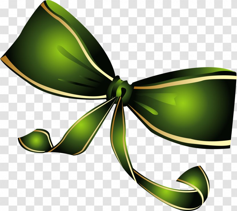 Download Clip Art - Logo - Green Bow Transparent PNG