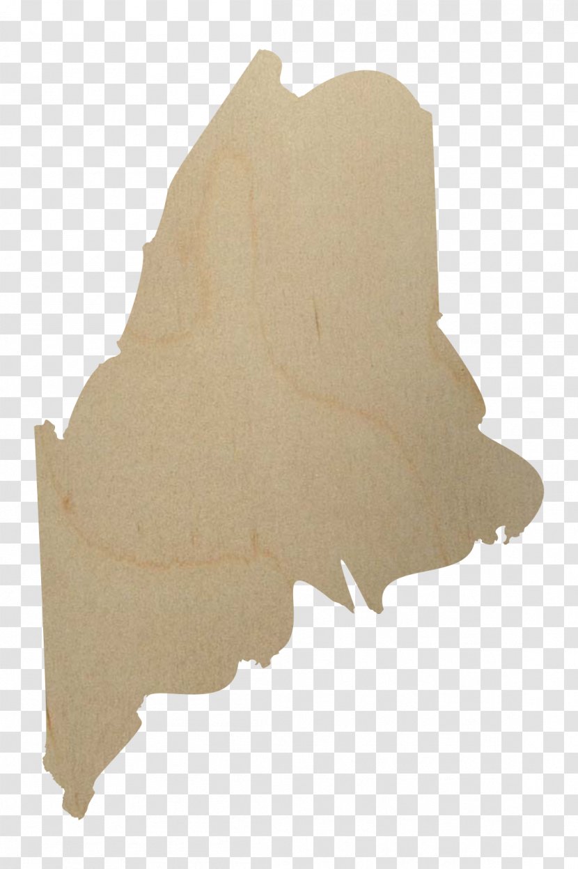 Maine Shape - Us State Transparent PNG