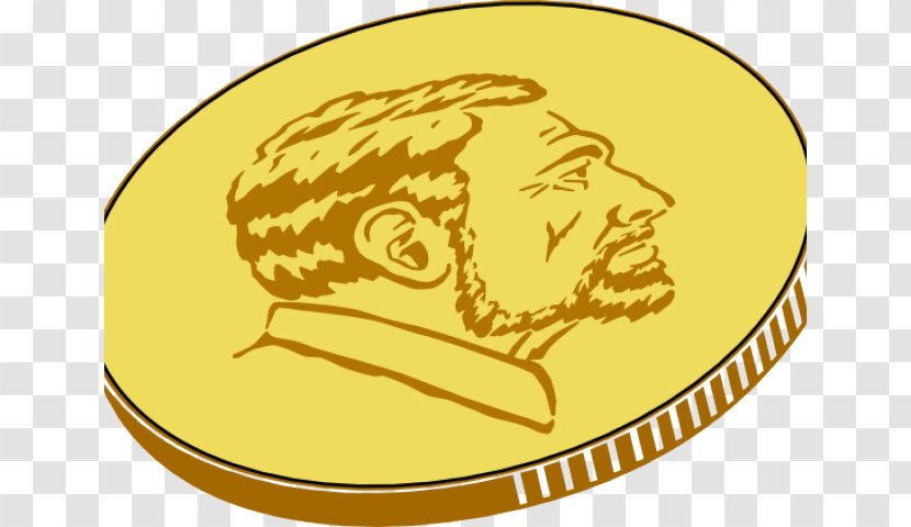 Clip Art Gold Coin - Change It Transparent PNG