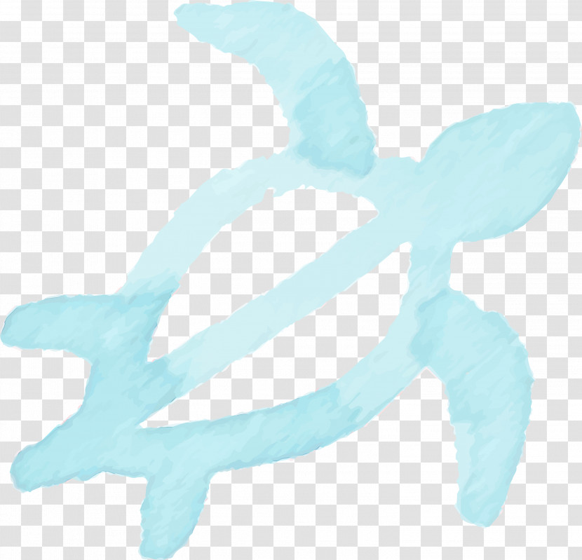 Turquoise Aqua Teal Sea Turtle Turtle Transparent PNG