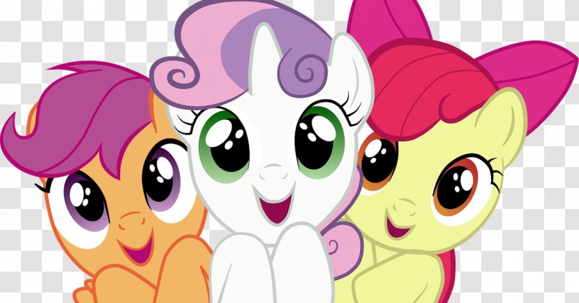 Apple Bloom Sweetie Belle Scootaloo Pinkie Pie Fluttershy - Tree - Publication History Of Marvel Comics Crossover Eve Transparent PNG