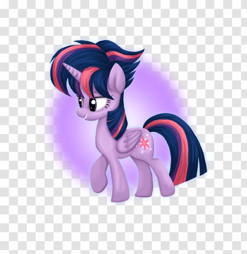 Twilight Sparkle Rarity Rainbow Dash Applejack Pony - Purple Transparent PNG