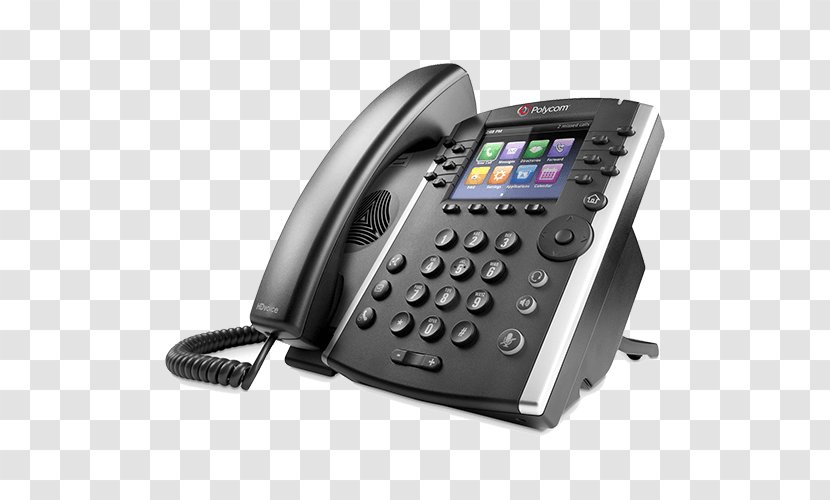 Polycom VVX 411 Telephone VoIP Phone 410 - Communication - Wholesale Voip Transparent PNG