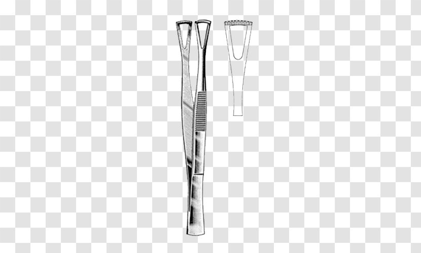 Tweezers Dissection Surgery Stainless Steel - Medical Material Transparent PNG