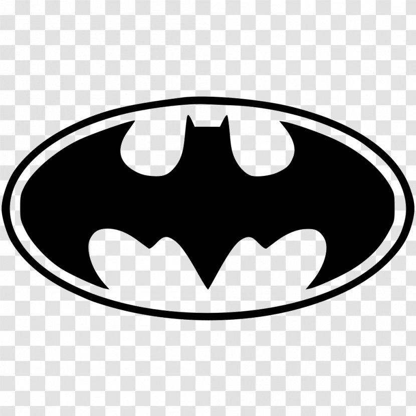 Batman Logo Superhero Decal - Watercolor - Vector Transparent PNG