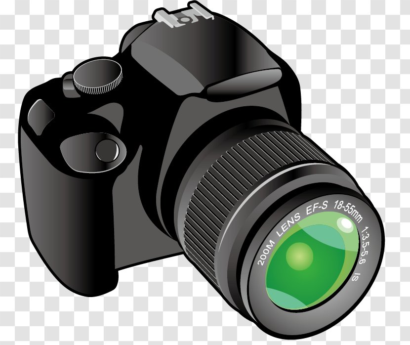 Camera Lens Clip Art - Cartoon High Reflex Transparent PNG