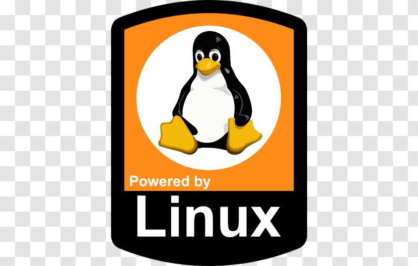 Penguin Tux Linux Kernel VectorLinux - Text Transparent PNG