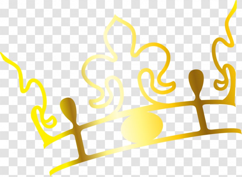Logo Clip Art - Software - Golden Glitter Crown Transparent PNG