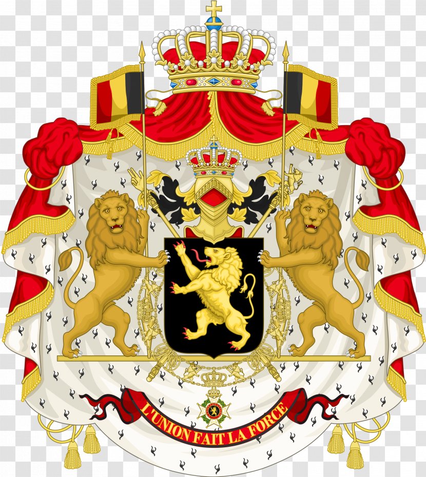 Coat Of Arms Belgium Belgian Congo King The Belgians - Monarch Transparent PNG