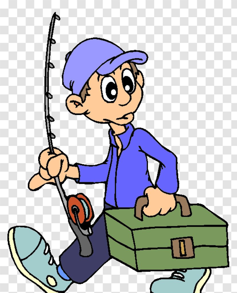 Angling Fisherman Fishing - Male Transparent PNG