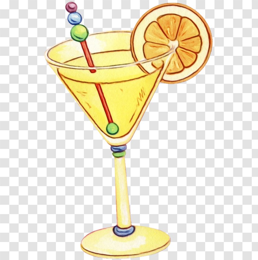 Cocktail Cartoon - Glass - Tableware Liqueur Transparent PNG