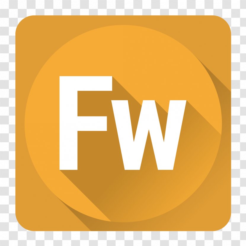 Square Text Brand Trademark - Orange - Fireworks Transparent PNG