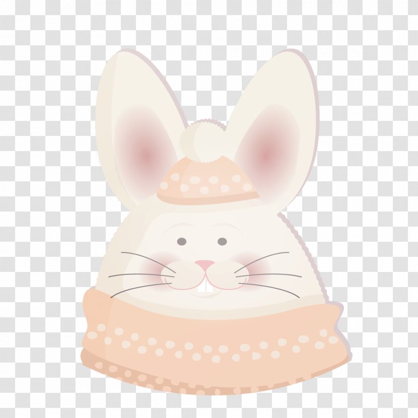 Easter Bunny European Rabbit Hat - Sombrero - Vector Material Transparent PNG