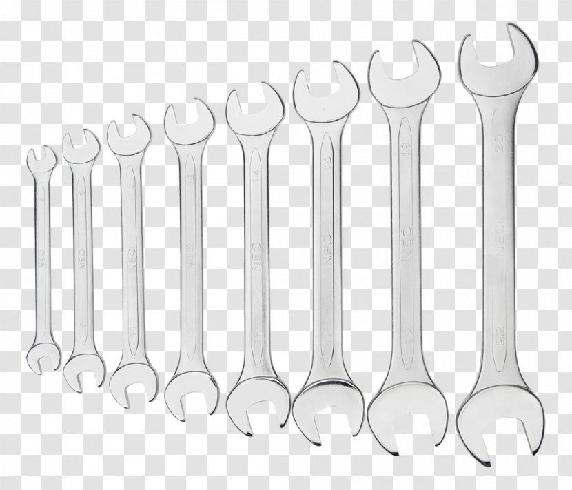 Spanners Tool Steeksleutel Chromium-vanadium Steel - Tableware - Spanner Transparent PNG