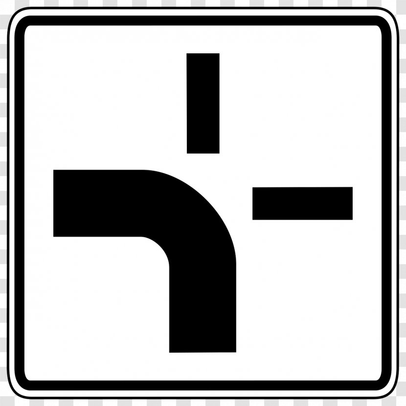 Priority Signs Germany Traffic Sign Hak Utama Pada Persimpangan - Technology - U Turn Transparent PNG