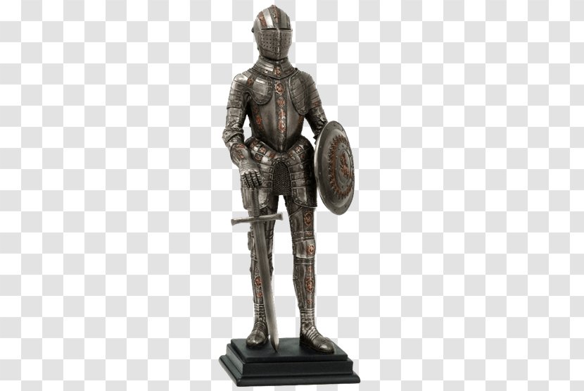 Knight Statue Normandy Landings Figurine King Arthur - Soldier Transparent PNG