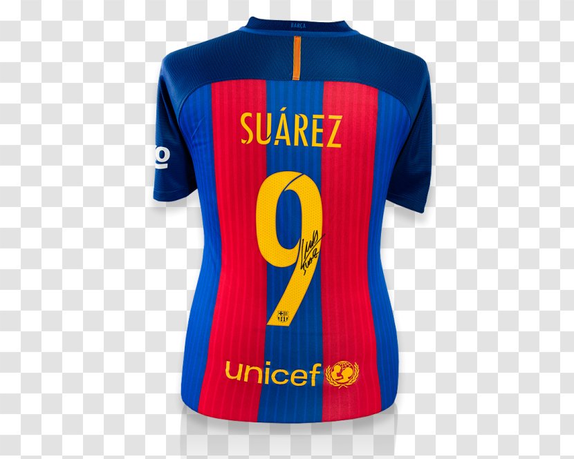 2015–16 FC Barcelona Season T-shirt Jersey Kit - Sleeve - Fc Transparent PNG
