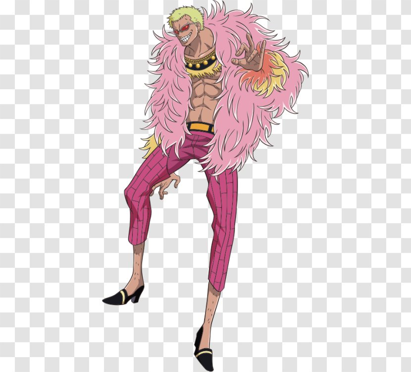 Donquixote Doflamingo Cartoon Family Illustration Shichibukai - Frame Transparent PNG