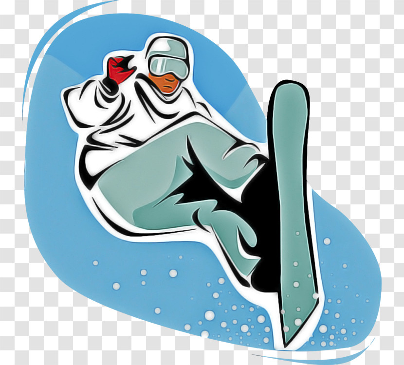 Snowboarding Snowboard Skiing Winter Sport Cartoon Transparent PNG