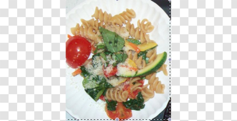 Pasta Salad Vegetarian Cuisine Farfalle Spaghetti - Fresh Transparent PNG