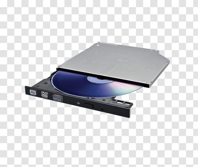 DVD+RW Optical Drives DVD-RAM Serial ATA - Computer Component Transparent PNG