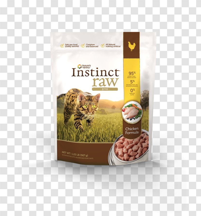 Cat Food Raw Foodism Dog Nature's Variety - Pet - Chicken Bites Transparent PNG