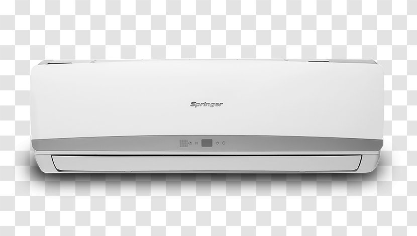 Air Conditioning British Thermal Unit Conditioner Sistema Split Business - Electronic Device - The Wall Transparent PNG