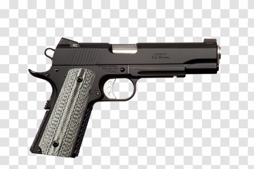 M1911 Pistol .45 ACP Automatic Colt Firearm - Heckler & Koch P11 Transparent PNG