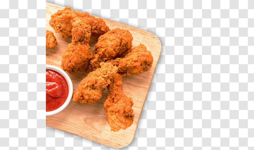 Crispy Fried Chicken Nugget Fast Food Karaage - Steaming - Burger Transparent PNG