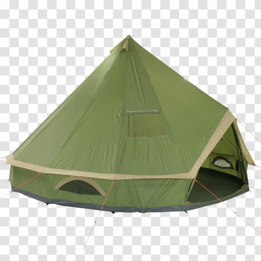 Tent Tipi Tarpaulin Camping Sewing - Green - Ochroma Pyramidale Transparent PNG