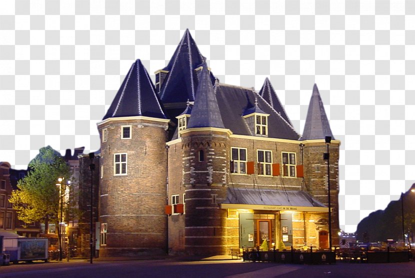 Waag, Amsterdam Delft Architecture Leiderdorp City - Facade - Historic House Transparent PNG