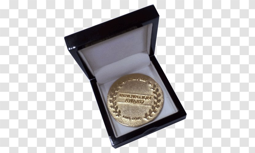 Medal Coin Silver Metal Trophy - Price - Brown Box Transparent PNG