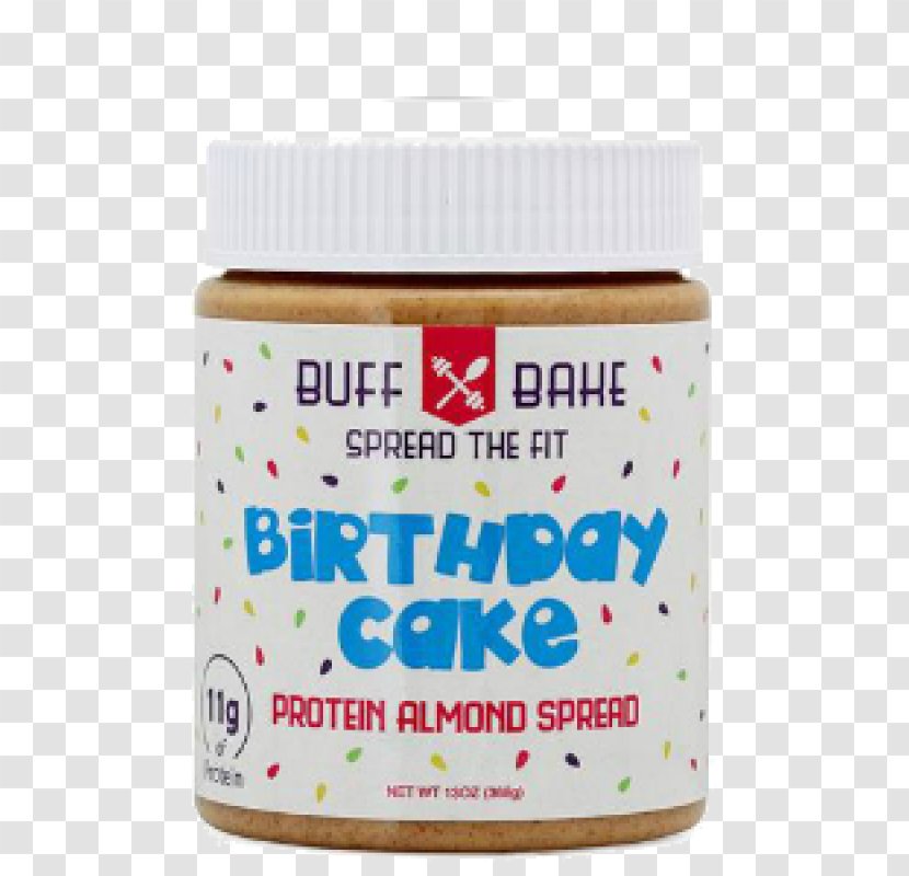 Birthday Cake Dietary Supplement Almond Butter Spread Protein - Peanut Transparent PNG