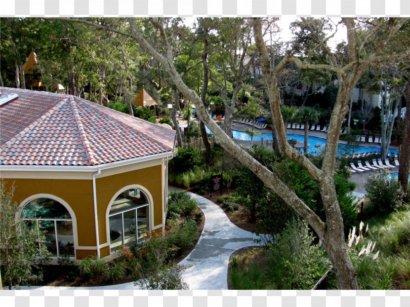 Roof Property Water Resort Tree - Estate Transparent PNG