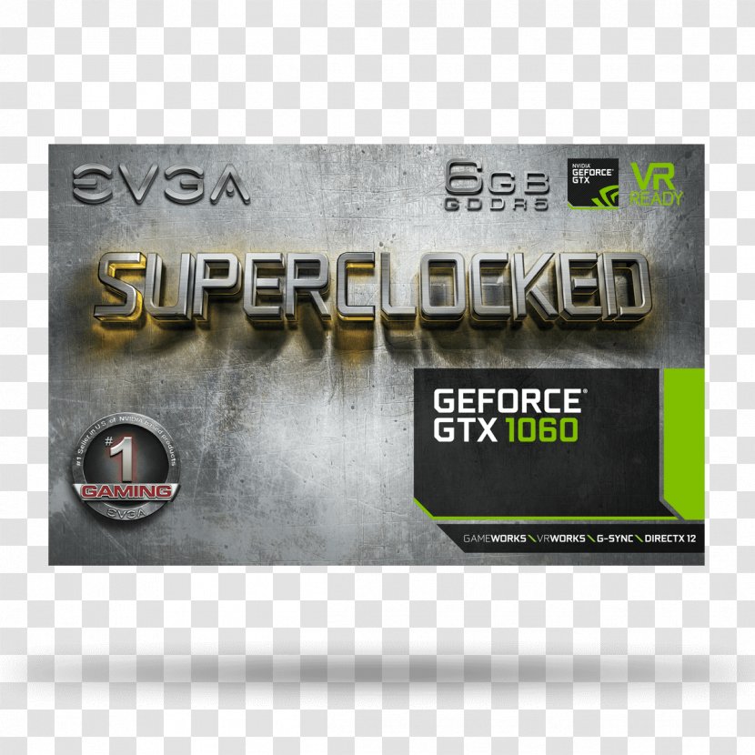 Graphics Cards & Video Adapters EVGA Corporation NVIDIA GeForce GTX 1060 英伟达精视GTX - Powercolor - Nvidia Transparent PNG