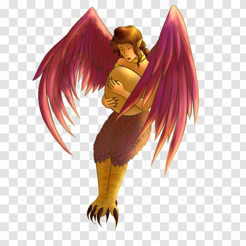 Cartoon Figurine Legendary Creature Angel M - Fictional Character Transparent PNG