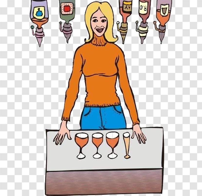 Bartender - Tree - Cartoon Transparent PNG