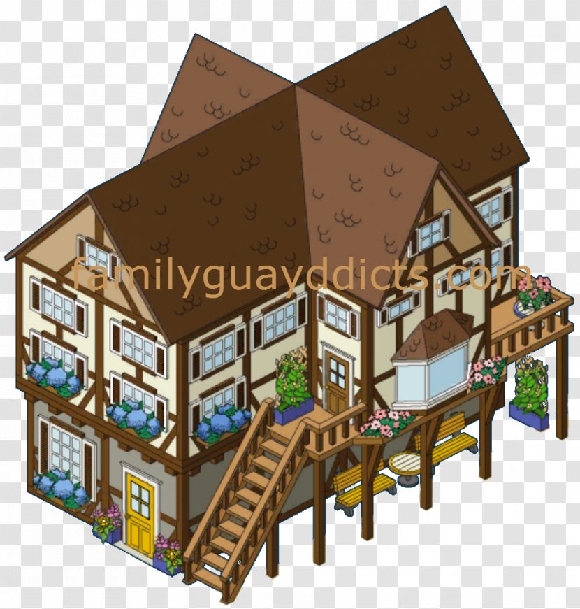 House Property Cottage - Facade Transparent PNG
