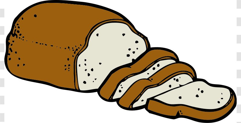 Hamburger White Bread Focaccia Clip Art - Sacramental - Cuisine Cliparts Transparent PNG
