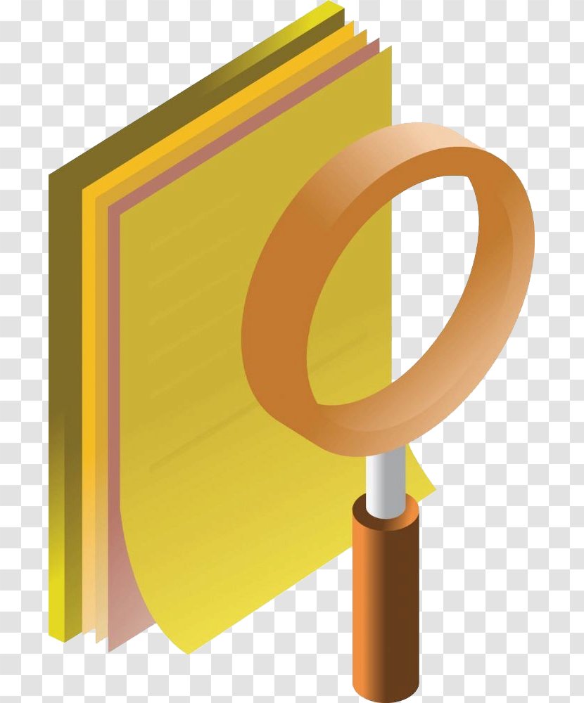 Magnifying Glass - Hand-painted Transparent PNG