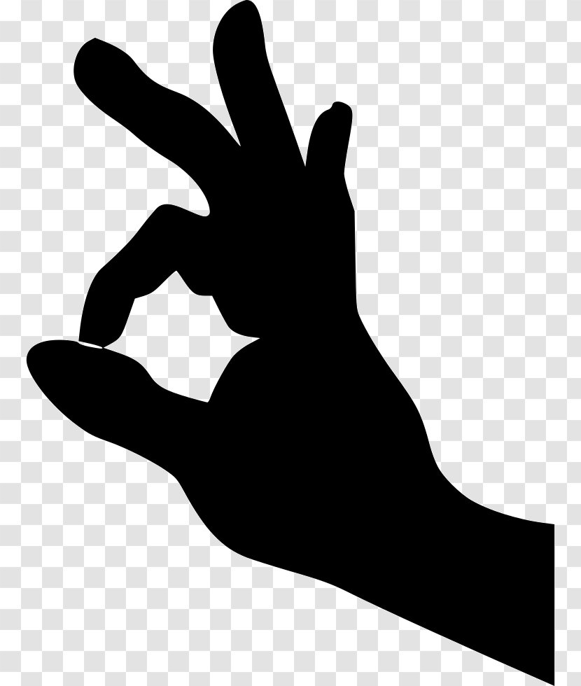 Finger Clip Art OK Gesture - Ok Gestes Transparent PNG