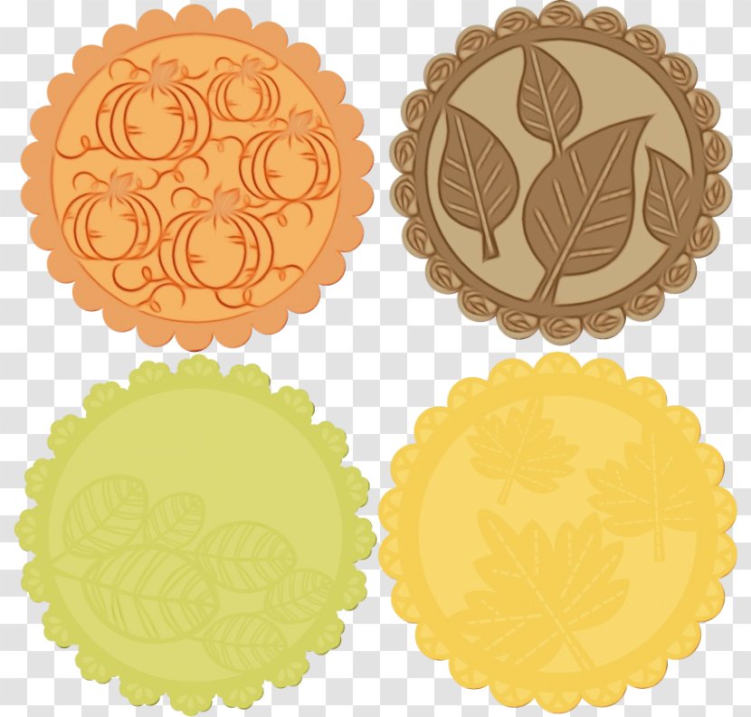 Circle Silhouette - Layers - Baking Cup Yellow Transparent PNG