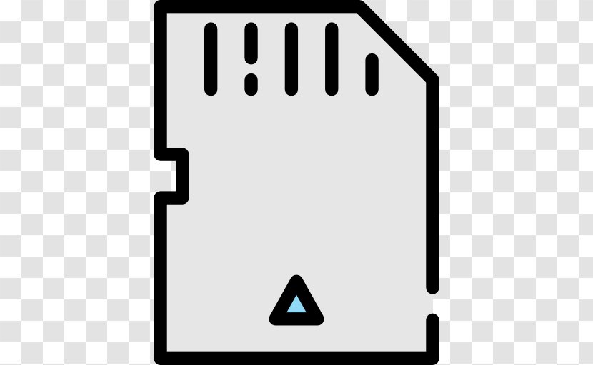 Rectangle Square Area White - Technology - Sd Card Transparent PNG