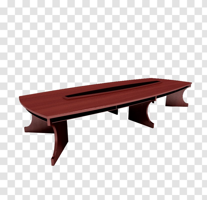 Coffee Table - Wood - Six Conference Transparent PNG