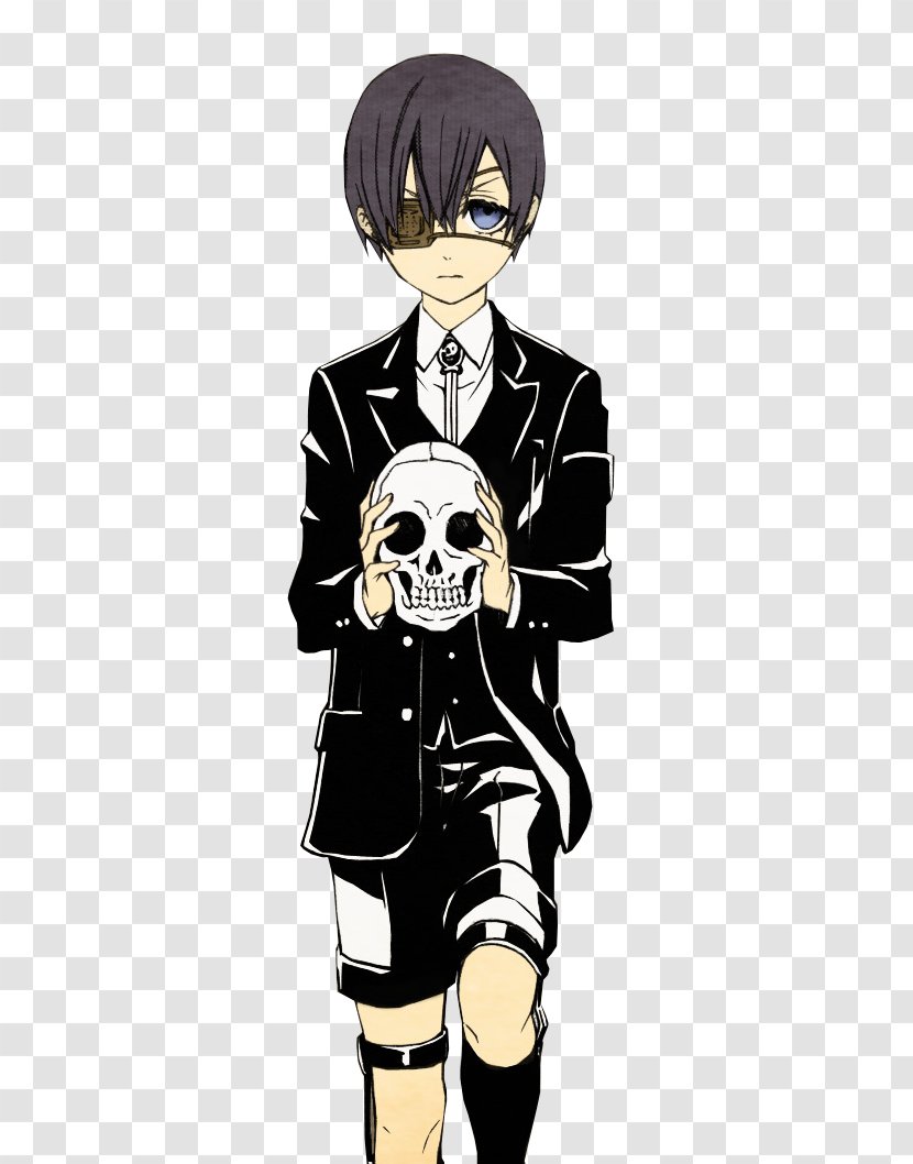 Ciel Phantomhive Sebastian Michaelis Black Butler - Flower - Frame Transparent PNG