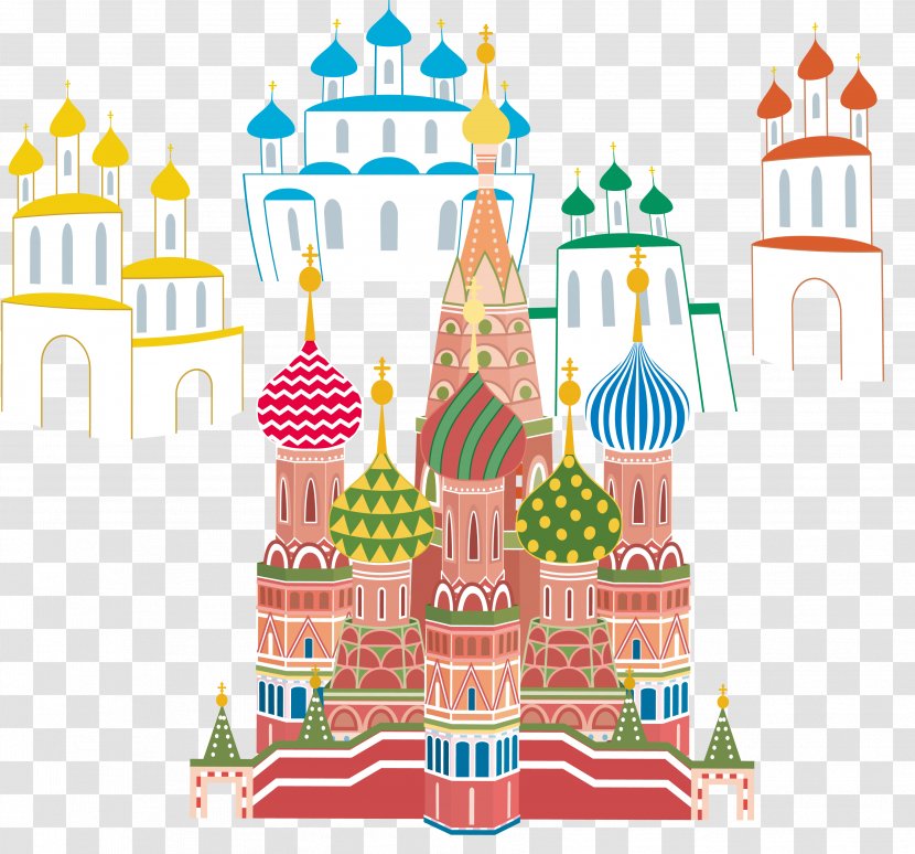 Moscow Kremlin Download Adobe Illustrator - Vector Russia Transparent PNG