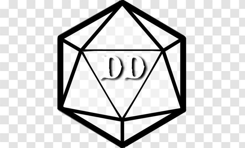 Dungeons & Dragons Dice D20 System Vector Graphics Dé à Vingt Faces - Triangle Transparent PNG