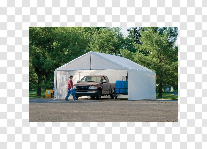 ShelterLogic Canopy Enclosure Kit Car Tent - Shelterlogic Super Max - Shopping Shading Transparent PNG